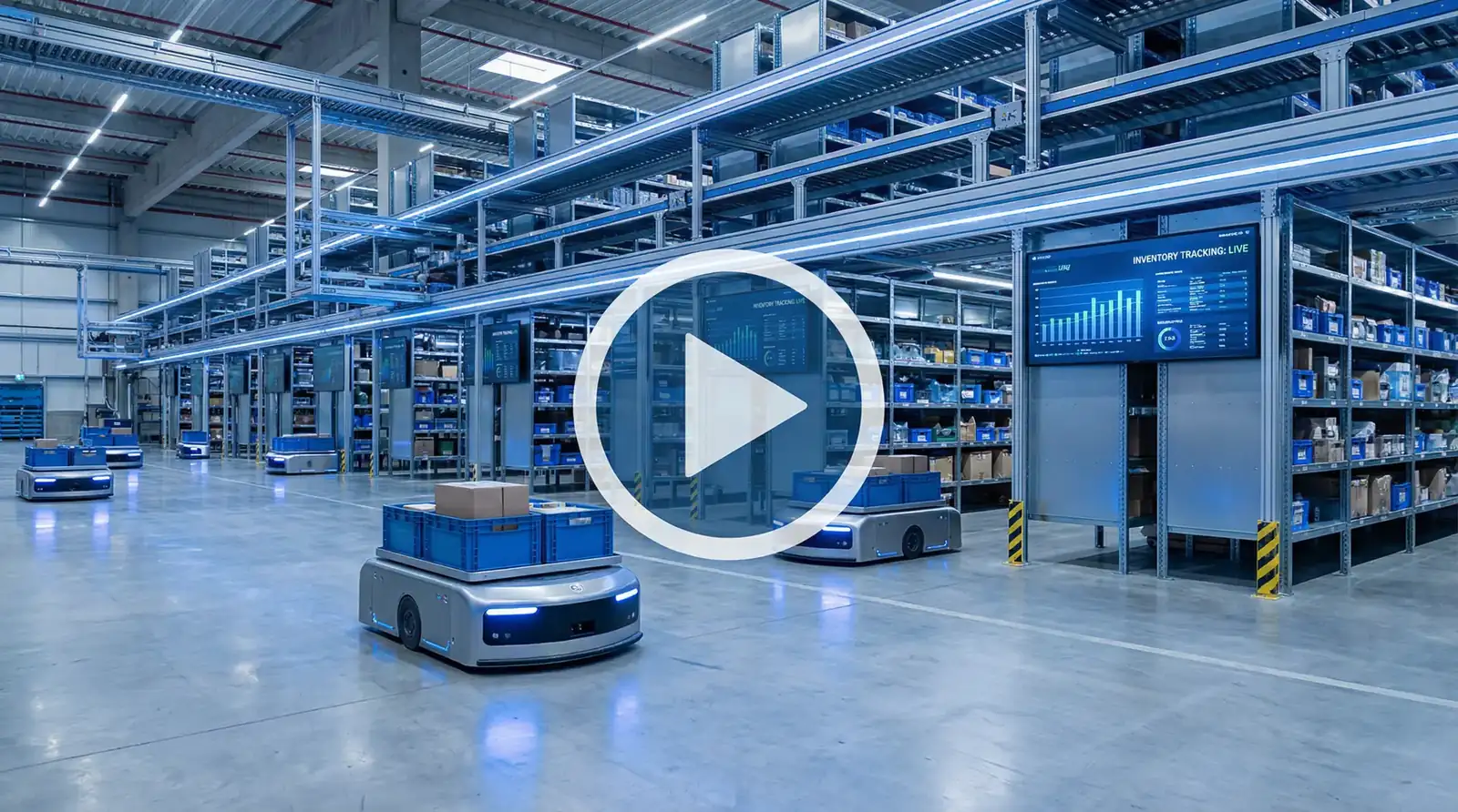 智慧物流仓储AGV调度系统 - 每日吃瓜大赛